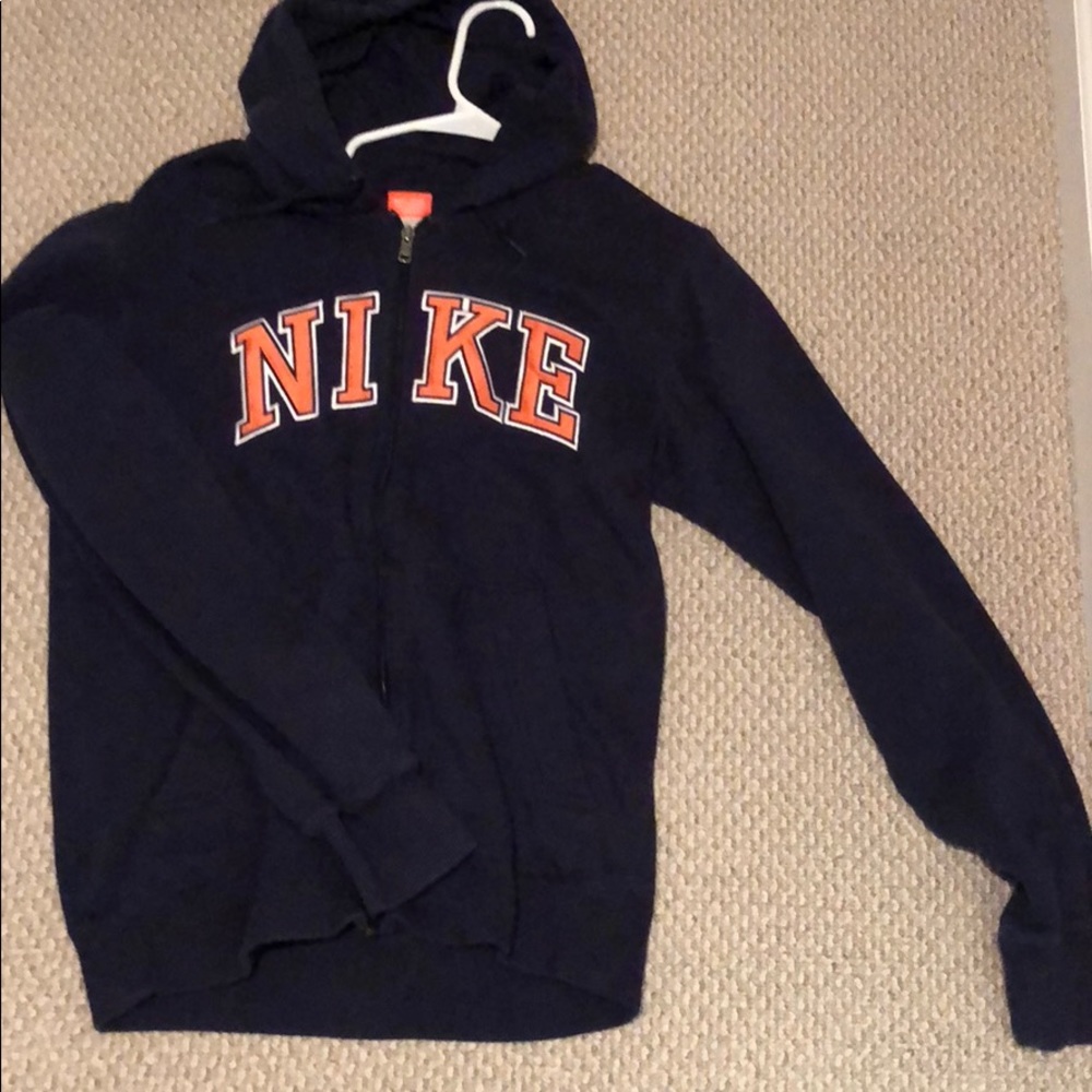 Nike zip up sweatshirt